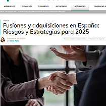 Fusiones y adquisiciones en Espaa: Riesgos y Estrategias para 2025